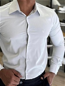 CAMISA SOCIAL FIBRA DE BAMBU TH BRANCA