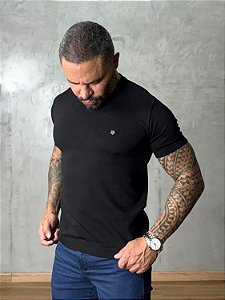 CAMISA TRICÔ LISA TRUE HERO PRETA