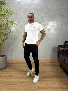 CALÇA ESTILO ALFAIATARIA SLIM TRUE HERO PRETA