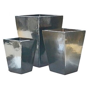 CJ DE VASOS VIETNAMITA GRAFITE - 03 PCS