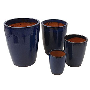 CJ. DE VASOS VIETNAMITA AZUL 4 PCS