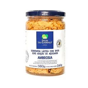 Ambrosia Zero Açúcar 380g