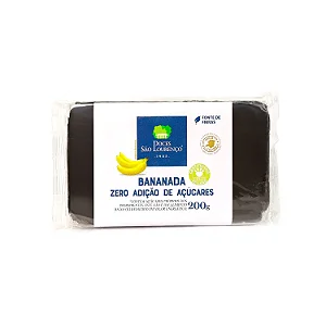 Bananada Zero Açúcar 200g
