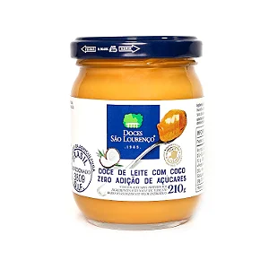 Doce de Leite com Coco Zero Açúcar 210 g