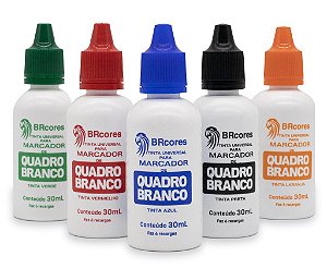 Tinta Marcador de Quadro Branco - 30ML