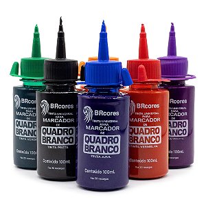 Tinta para Marcador de Quadro Branco - 100 ML