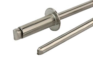 Rebite Repuxto Inox 304 4,8x10 C/500 peças