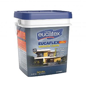 Eucaflex Borracha Líquida 20kg Impermeabilizante