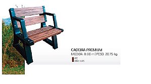 Banco Premium In Brasil Madeira Plástica