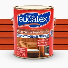 Verniz tingidor Mogno 3,6 Litros Eucatex