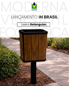 LIxeira Retangular In brasil