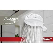 Ducha Elétrica Evidence 4T Branco Fame