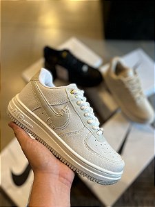 Tênis Air Force 1 Bege Premium