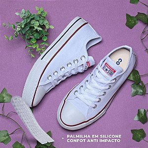 Tênis All Star Tecido Branco