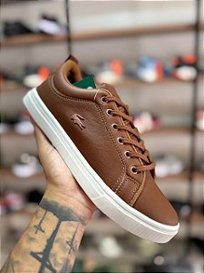 Tênis Lacoste Sapatenis Caramelo