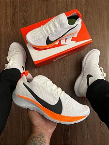 Nike Vaporfly Solado em EVA Branco Laranja