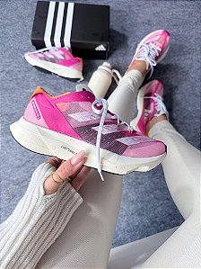 Adida Adizero Adios Pro 3 Pulse Importado Premium Pink Branco Rosa