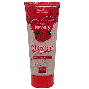 Esfoliante Corporal Lovely Morango com Colágeno