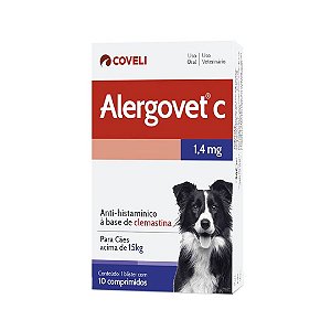 Alergovet 1,4 Mg - 10 Comp.