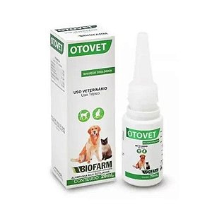 Otovet Solução Otológica Biofarm 20 ml