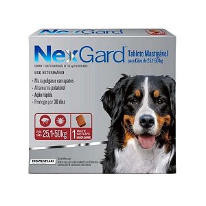 Nexgard 25,1-50 Kg - Cx C/1 Cp - Promocional