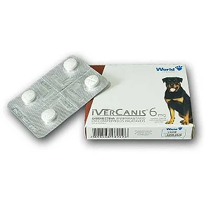 Ivercanis  6 Mg - Blister 4 Comprimidos