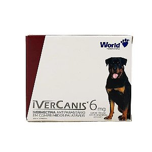 Ivercanis 4 X 6 Mg Único