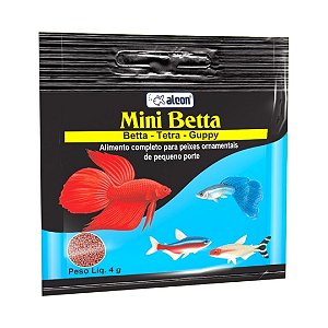 Ração Mini Betta Alcon 4g