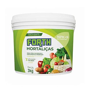 Fertilizante Forth Hortaliças Tecnutri 3 kg
