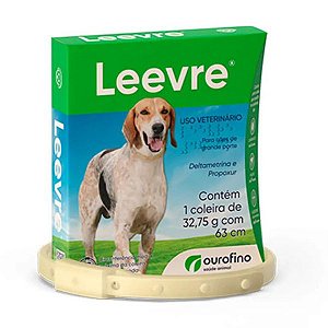 Coleira Antipulgas Leevre 32,75g 63 cm