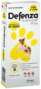 Defenza 45mg - 2 a 4 5kg