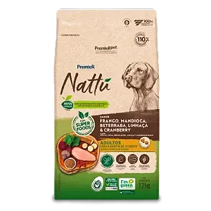 Premier Nattu Caes Rm Mandioca 12 Kg