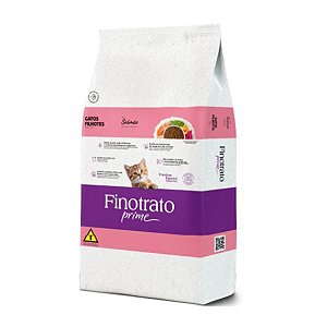 Finotrato Gatos Prime Filh./adulto Salmao 1 Kg