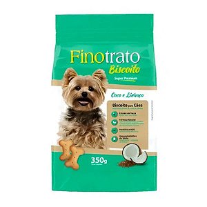 Biscoito Finotrato Coco Linhaca 350 Gr