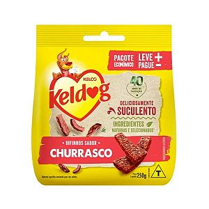 Petisco Keldog Churrasco 250 Gr