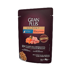 Sache Gatos Castrados Gran Plus Salmao 85 Gr