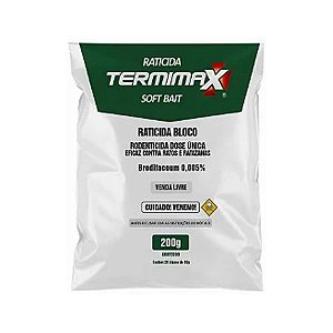 Raticida Soft Bait Termimax Soft Bait 200 Gr (20x10g)