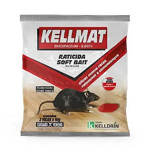 Raticida Soft Bait Kellmat (2 Un X 10 Gr)