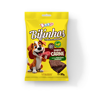 Petisco Bifinho Doogs Carne 50 Gr