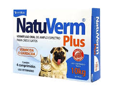 Natuverm Plus 660 Mg - 4 Cp