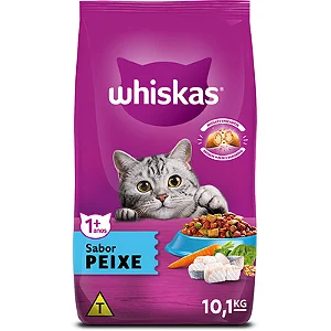 Whiskas Gatos Peixe 10,1kg