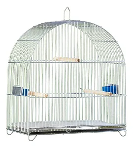 Gaiola Canario C/ Grade Prata Ref. 005g