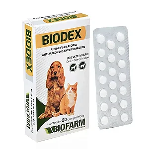 Biodex 0,5 Mg - Cx 20 Cp