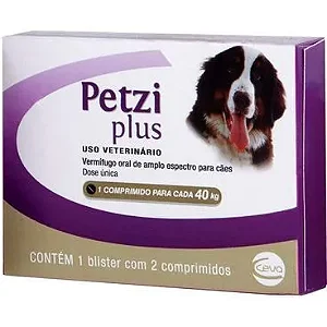Petzi Plus 2,8g 40 Kg C/2 Cp