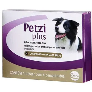 Petzi Plus 700 Mg 10 Kg C/4 Cp