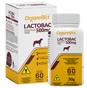 Lactobac Dog Plus Tabs 60 Tabletes