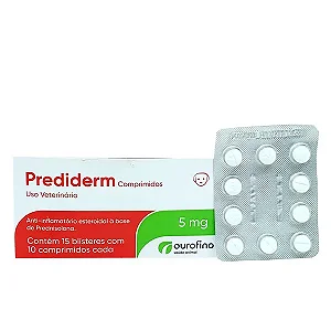 Prediderm 5 Mg - Blister 10 Comprimidos