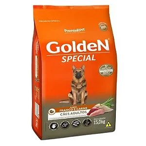 GOLDEN SPECIAL CAES RMG PAGUE 14 LEVE 15 KG