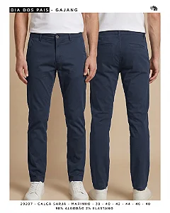 CALÇA SARJA CHINO PREMIUM