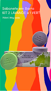 Caixa de Sabonetes em barra 03 unidades Pierre Alexander